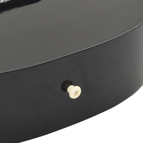 Klassische Gitarre Schwarz 4/4 Anfänger