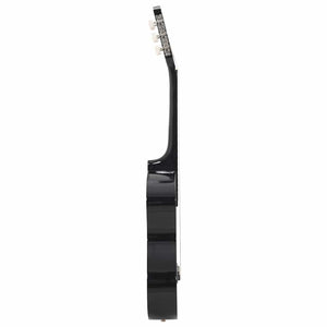 1/2 Klassische Gitarre für Kinder, Schwarz 34 Zoll