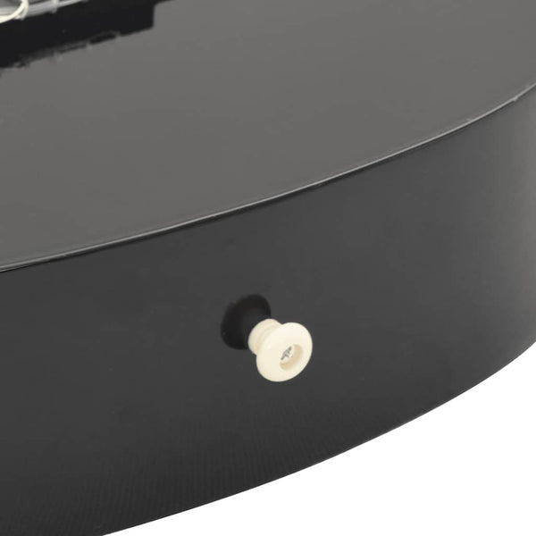 Klassikgitarren-Set für Anfänger, Schwarz, 1/2 Größe