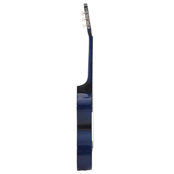 Blaue 38" Cutaway Westerngitarre