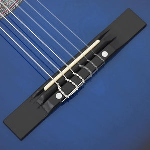 Blaue 38" Cutaway Westerngitarre