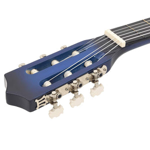 Blaue 38" Cutaway Westerngitarre