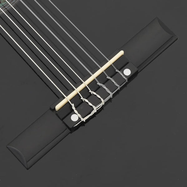 Cutaway Westerngitarre mit Equalizer Schwarz