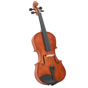 4/4 Violine Komplettset Dunkles Holz