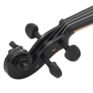 4/4 Violine Komplettset Helles Holz