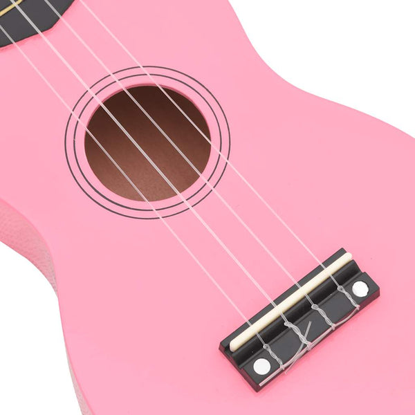 Rosa Sopran Ukulele Set mit Tasche