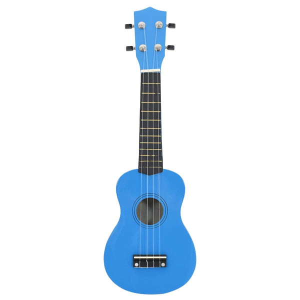 Sopran Ukulele Set Babyblau mit Tasche