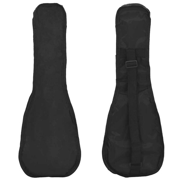 Sopran Ukulele Set mit Tasche, Schwarz, 23 Zoll