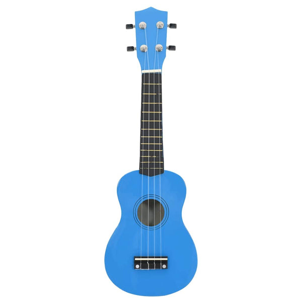23" Sopran Ukulele Set Babyblau mit Tasche