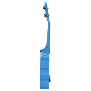 23" Sopran Ukulele Set Babyblau mit Tasche