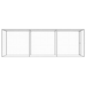 Katzenkäfig 4,5x1,5x1,5 m Verzinkter Stahl