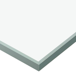 Schiebetür ESG-Glas und Aluminium 90x212 cm Silbern