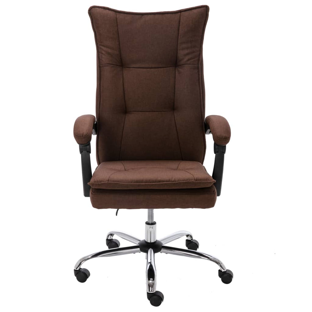 Bürostuhl Braun Stoff