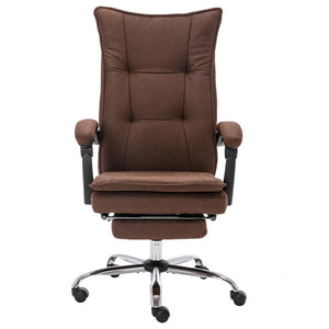 Bürostuhl Braun Stoff