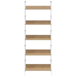 Bücherregal 5 Regalböden Eiche 60x27,6x158,5 cm Holzwerkstoff