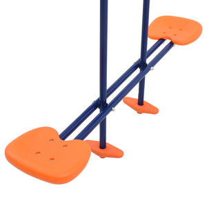 Stahl Schaukel Set mit Turnringen & 4 Sitzen