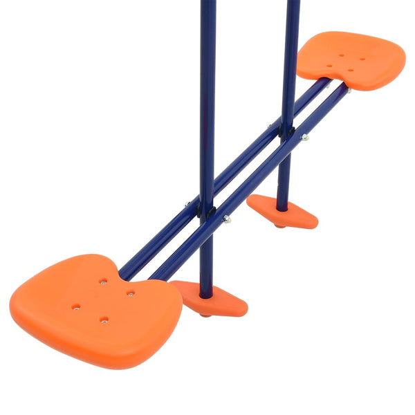 Stahl Schaukel Set mit Turnringen & 4 Sitzen