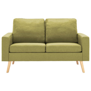 2-Sitzer-Sofa Grün Stoff