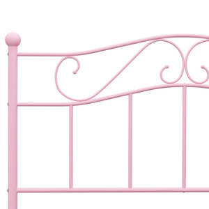 Bettgestell Rosa Metall 120x200 cm