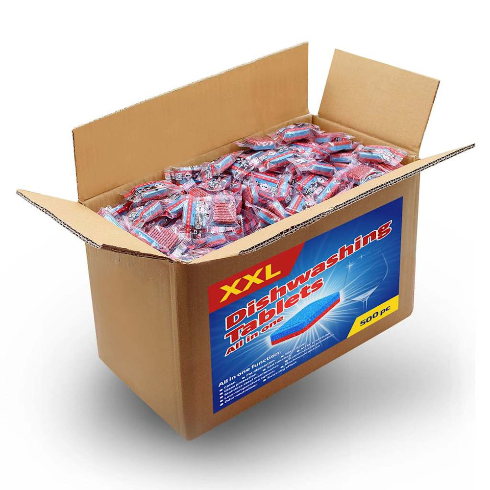 vidaXL Tablettes lave-vaisselle 12 en 1 500 pcs 9 kg