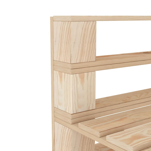 6-tlg. Garten-Lounge-Set aus Paletten Holz