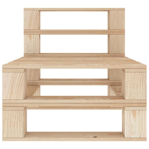 7-tlg. Garten-Lounge-Set aus Paletten Holz