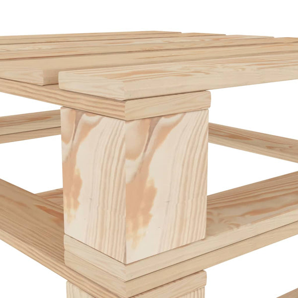 5-tlg. Garten-Lounge-Set aus Paletten Holz