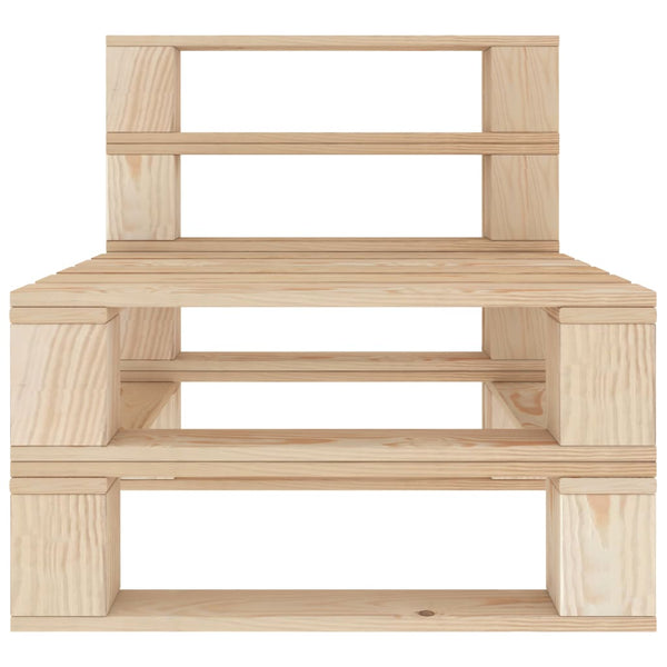 6-tlg. Garten-Lounge-Set aus Paletten Holz