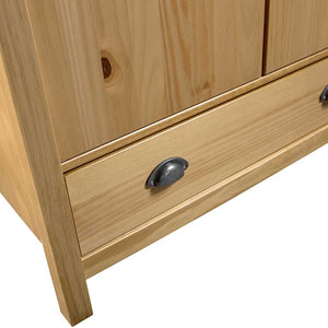 vidaXL Armoire 2 portes Hill 89x50x170 cm Bois de pin massif
