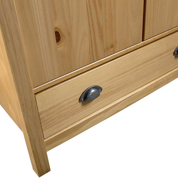 vidaXL Armoire 2 portes Hill 89x50x170 cm Bois de pin massif