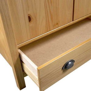 vidaXL Armoire 2 portes Hill 89x50x170 cm Bois de pin massif