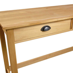 Konsolentisch Hill mit 2 Schubladen 110×45×74 cm Kiefernholz