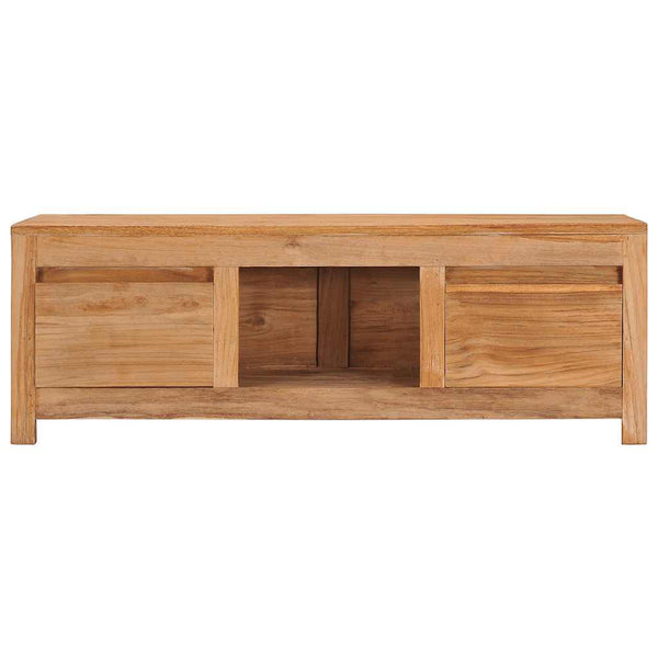 TV-Schrank 100×30×35 cm Massivholz Teak