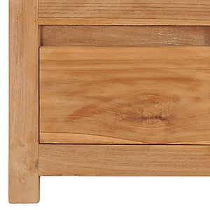 TV-Schrank 115x30x35 cm Massivholz Teak