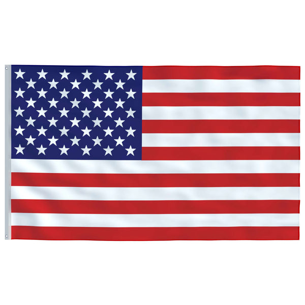 Flagge der Vereinigten Staaten und Mast Aluminium 6,2 m