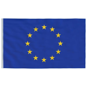 Europaflagge und Mast Aluminium 6,2 m