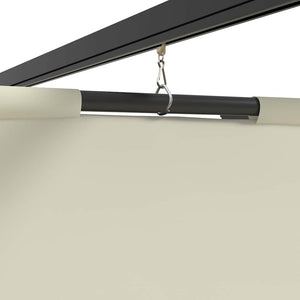 vidaXL Pavillon 4 x 3 m crème