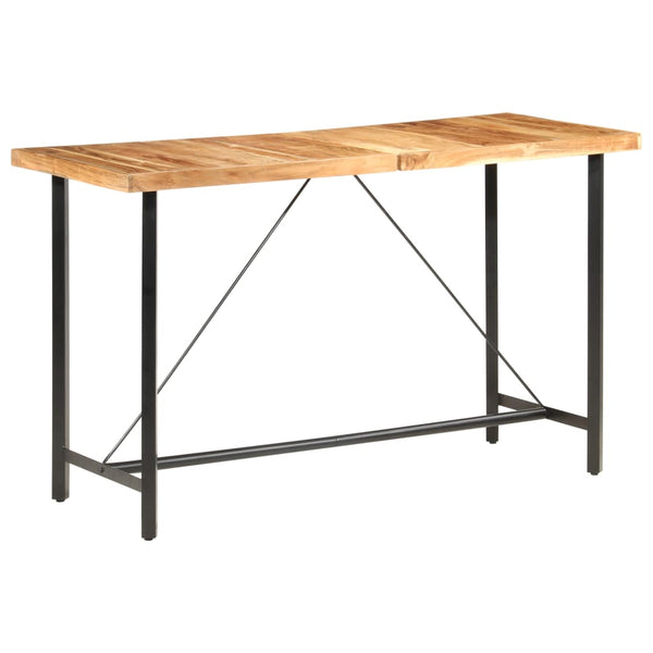 9-tlg. Bar-Set Massivholz Akazie und Altholz