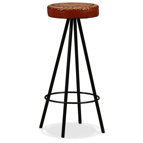 9-tlg. Bar-Set Massivholz Akazie, Echtleder und Canvas