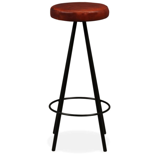9-tlg. Bar-Set Recyceltes Massivholz und Echtleder