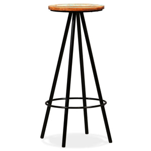 9-tlg. Bar-Set Recyceltes Massivholz
