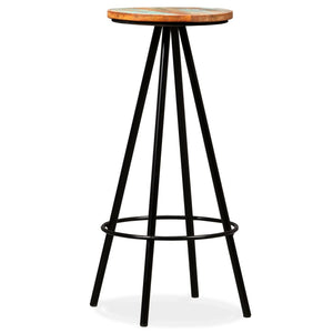 9-tlg. Bar-Set Recyceltes Massivholz