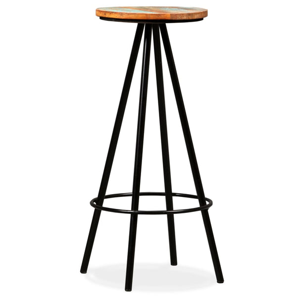 9-tlg. Bar-Set Recyceltes Massivholz