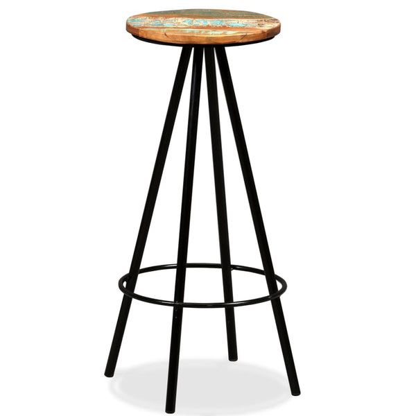 9-tlg. Bar-Set Recyceltes Massivholz