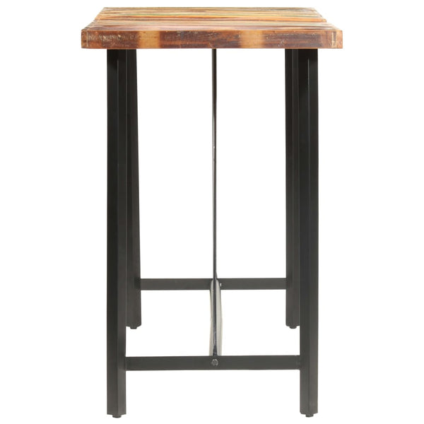 9-tlg. Bar-Set Recyceltes Massivholz