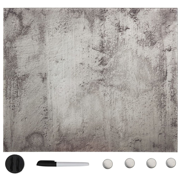 Magnettafel Wandmontage Glas 60x60 cm