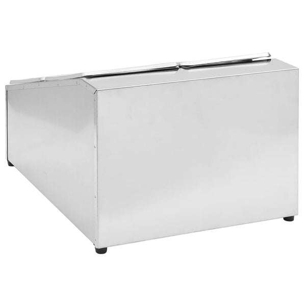 Gastronorm Ständer mit 4 GN 1/6 Behältern