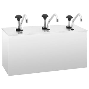 Saucenspender Edelstahl 3 x 3,5L