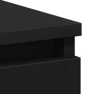 Schwarzer Schreibtisch 90x45 cm
