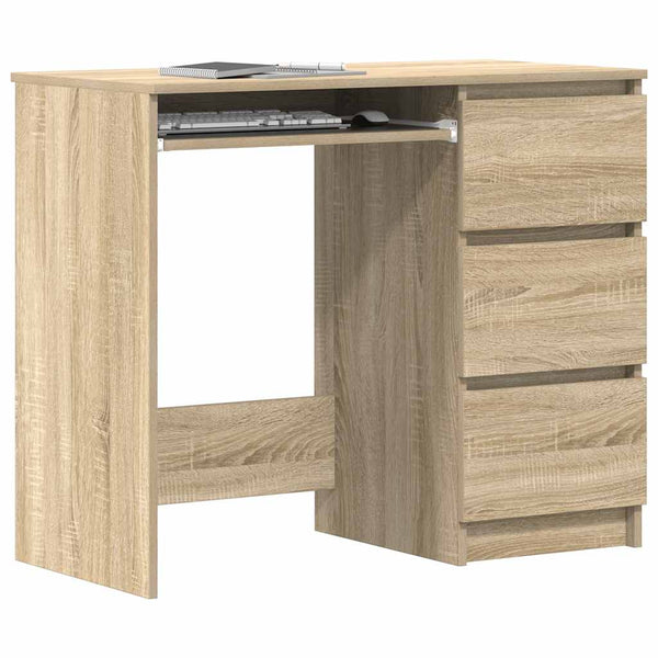 Schreibtisch Sonoma Eiche 90 cm